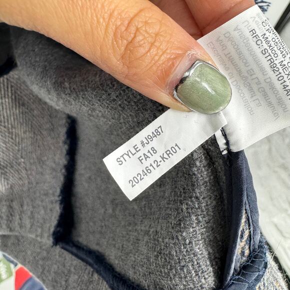 Madewell Fringed Herringbone Robe Coat - Picture 4 of 6